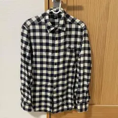 ユニクロ 長袖ネルシャツ