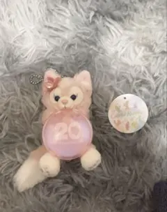 リーナベル ぬいぐるみチャーム ダッフィー＆フレンズ20周年　カラフルハピネス