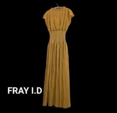 FRAY I.D フレイアイディー ウェストリブワンピース