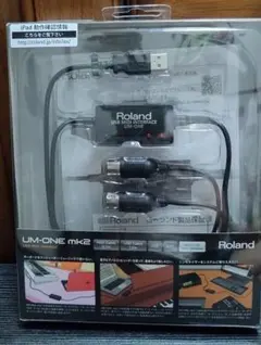 Roland UM-ONE mk2 USB MIDI インターフェースのサムネイル