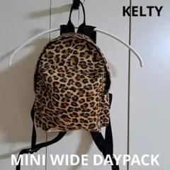 ヒョウ柄 ミニバッグ レオパード ミニリュック KELTY
