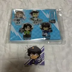 名探偵コナン ジオラマアクリルスタンド チェッカーフラッグ　特典ステッカー付き