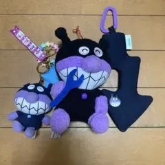 バイキンマン　ぬいぐるみ　3点セット