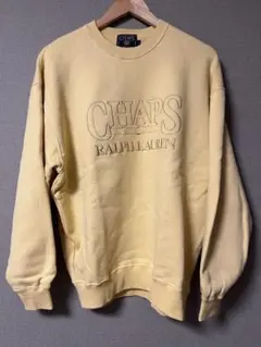 【未使用・デッドストック】90s チャップス ラルフローレン 刺繍 スウェット