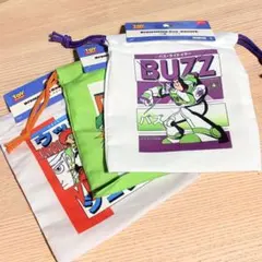 ダイソー　トイストーリー　巾着セットのサムネイル