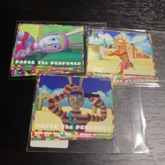 POPEE the ぱフォーマー オンクレ限定 ステッカー 3種セット