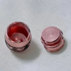 ハート柄 ピンク色 ミニ棗 茶道具のサムネイル