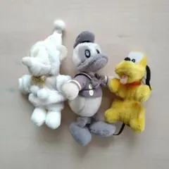 東京ディズニーランド ぬいぐるみ バッジ マスコット ディズニー レトロ 平成