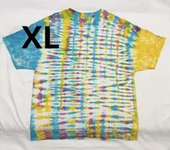 タイダイ染め 横縞柄 Champion Tシャツ XLサイズ XL-4のサムネイル