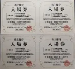 六甲山高山植物園入園券　4枚