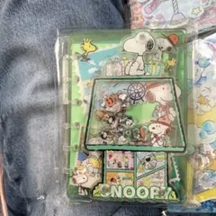 り*ん様 スヌーピー A67メモ帳 キャンプデザインノート