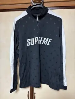 SUPREME スウェット ハーフジップ 刺繍ロゴ 黒 L. SUPREME スウェット ハーフジップ 刺繍ロゴ 黒 L. 楽天市場