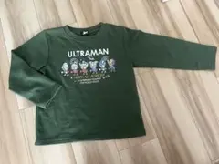 ウルトラマン 長袖トレーナー オリーブグリーン