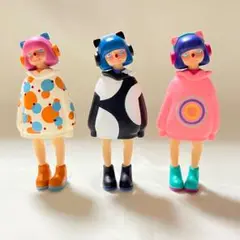 勝田えみ　Cat Ears　3種コンプリートセット　ガチャ
