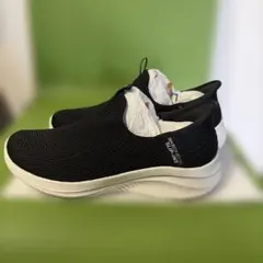 SKECHERS Slip-Ins スケッチャーズ ブラック スニーカー 24
