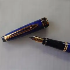 CARAN d'ACHE エクイノックス 万年筆 ブルーマーブル - メルカリ