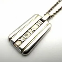 TIFFANY&Co. ティファニー アトラス プレートネックレス SV925のサムネイル