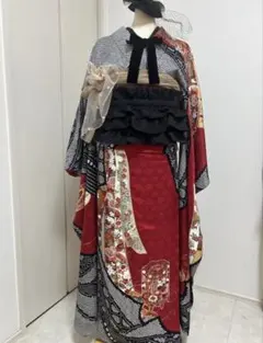 pon様専用 振袖フルセット グレー系 総絞り モモ - メルカリ