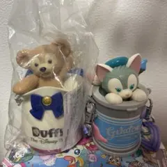 ダッフィーとジェラトーニのスーベニアスナックケース