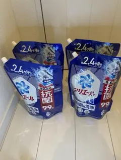 アリエール液体超抗菌プレミアム 漂白剤級洗浄 詰替1720g × 4個のサムネイル