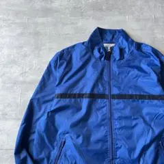 【オールドギャップ、裏地メッシュ】GAPナイロンジャケット紺タグドローコード青.