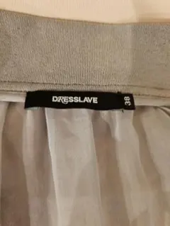 DRESSLAVE グレー ロングドレス 38のサムネイル