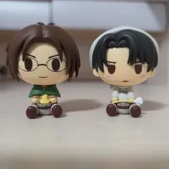 進撃の巨人 リヴァイ エルヴィン ねんどろいど Swacchao! すわっちゃお