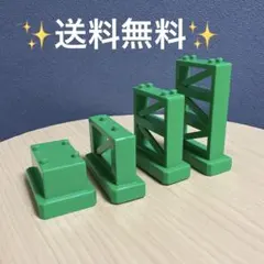 プラレール　くるぞわたるぞ カンカン踏切　パーツ　橋脚セット