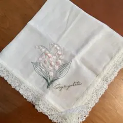刺繍ハンカチ
