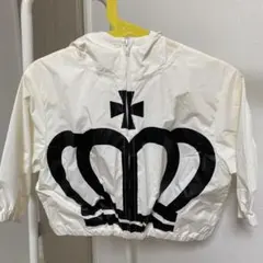 BABYDOLL ホワイト フード付きジャケット