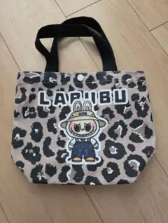 LABUBU ヒョウ柄 トートバッグ