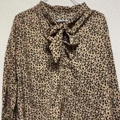 H＆M ヒョウ柄 レオパード ブラウス