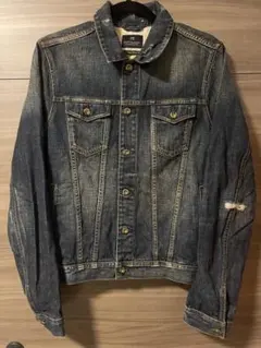 【ヴィンテージ品】SCOTCH & SODA 刺繍デザイン デニムジャケット