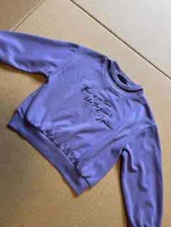 【未使用】LOVETOXIC ラブトキシック トレーナー　S 140cm