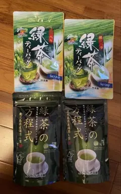緑茶ティーバッグ 4袋セットのサムネイル