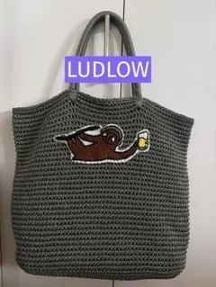 希少 LUDLOW ラドロー アニマルコードバッグ Lサイズ ナマケモノ 