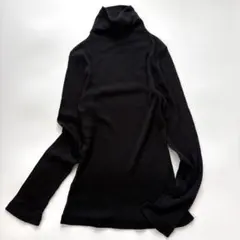イヴ・サンローラン リヴ・ゴーシュ タートルネック 長袖Tシャツ / sizeS イヴ・サンローラン リヴ・ゴーシュ タートルネック 長袖Tシャツ