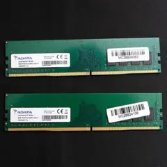 A‐DATA DDR4メモリ 8G 2枚組 中古 - メルカリ