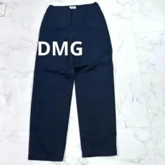 DMG ドミンゴ ハイカウントチノクロススタンダードトラウザー チノパン　紺