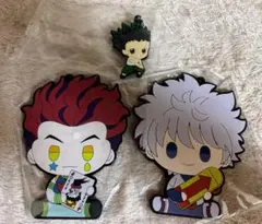 HUNTER×HUNTER 一番くじ　ラバーコースター　ヒソカ　キルア　& ゴン