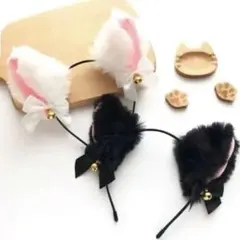 猫耳カチューシャ（ホワイト）