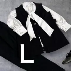 新品あり♡ママスーツ 入学式 オケージョン セレモニーセットアップ 3点セットＬ