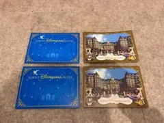 ★新品★東京ディズニーランドホテル/限定ポストカード/絵葉書/TDL/4枚セット