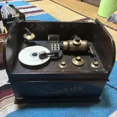 エンボリオ　CDラジオ　PHONOGRAPH　蓄音機　アンティーク　レトロ エンボリオ CDラジオ PHONOGRAPH 蓄音機 アンティーク レトロ