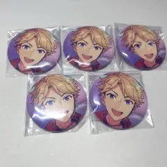 鳴上嵐　あんスタ　コレクション缶バッジ　5個まとめ売り
