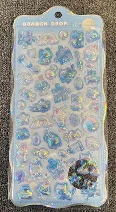 ボンボンドロップシール　churukira　オーロラ　そらねこボンボン