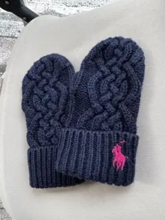 Ralph Lauren ネイビー手袋 ONE SIZE