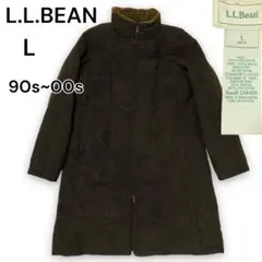 90s　L.L.BEAN　エルエルビーン　グースダウンコート　ロング丈　ブラウン