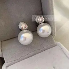 一粒パールイヤリング/ピアス結婚式 成人式卒園式 卒業式 お呼ばれ フォーマルg