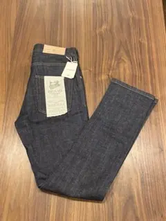 【新品】　デニム  ジーンズ　ネイビー